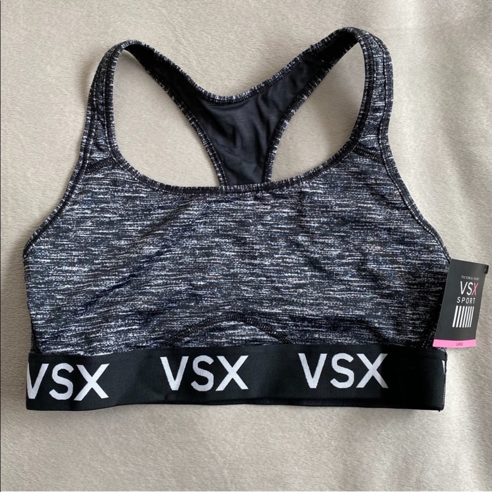 Victoria’s Secret VSX Sport Bra Size Large Grey